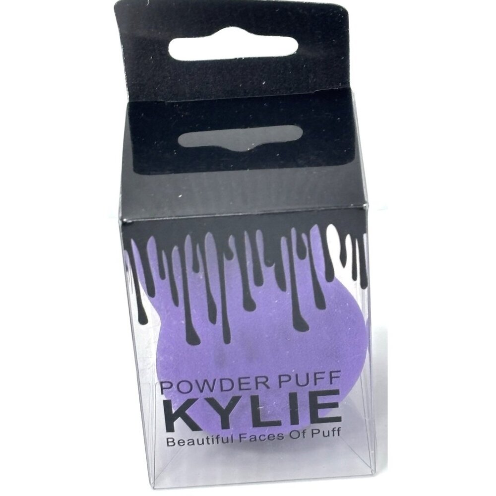 Kylie Cosmetics Powder Puff Makeup Sponge Flawless Beauty Blender Tool Purple